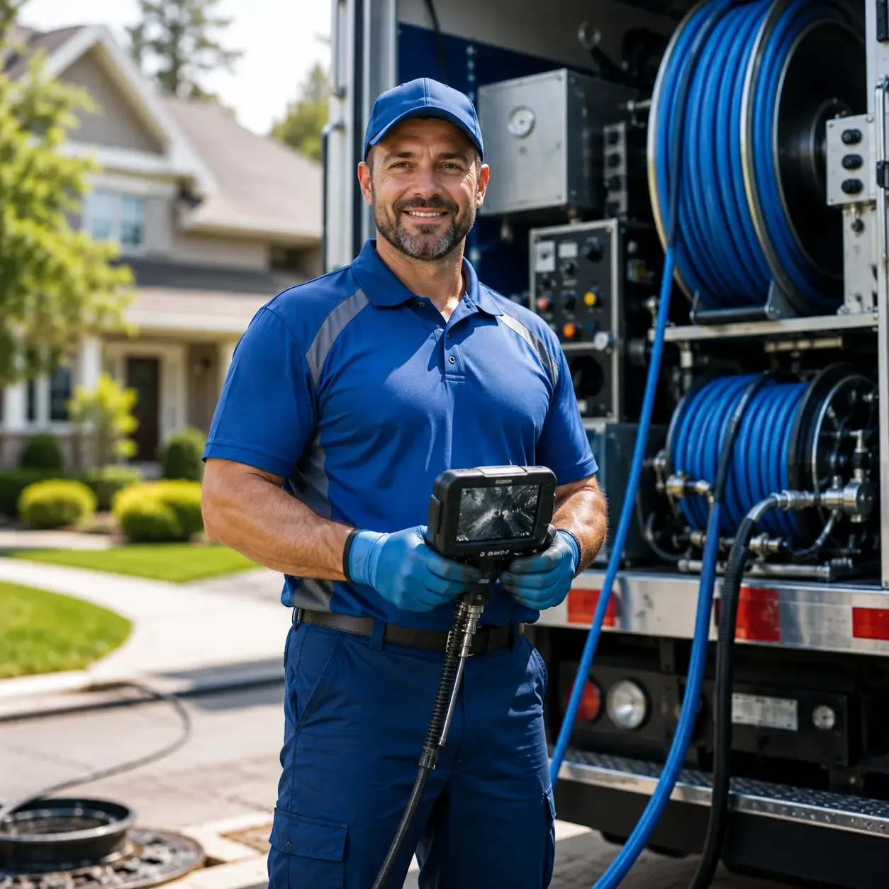Local outdoor drain cleaning specialists in North Vernon, IN
